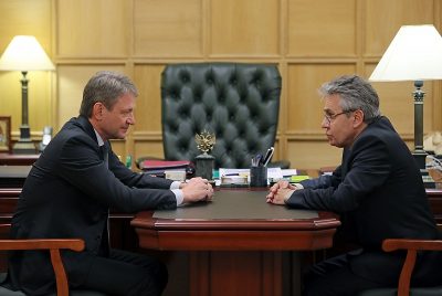 Александр Ткачев провел рабочую встречу с президентом РАН Александром Сергеевым