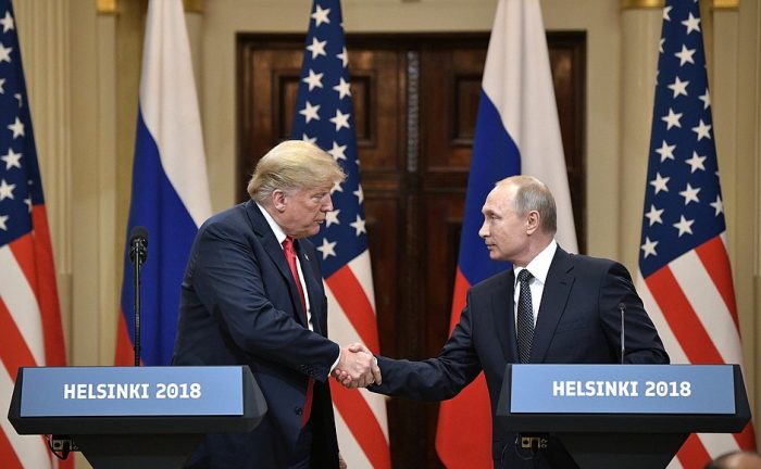Встреча В.В. Путина И Трампа